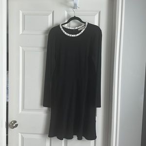 LOFT Black long sleeve dress